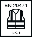 Shortsit Hi-Vis Stretch 6546 Engel