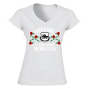 EXE T-Shirt Slogan3 Ladies V-neckline