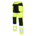 Naisten Riipputaskuhousut Hi-Vis LK2