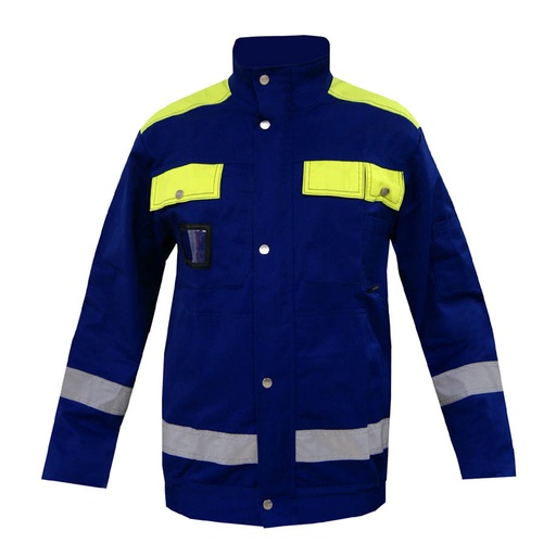 [41140] Jacket Supervisor HIA12 blue/yellow