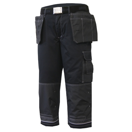 [38140] Pants with hanging pockets Capri