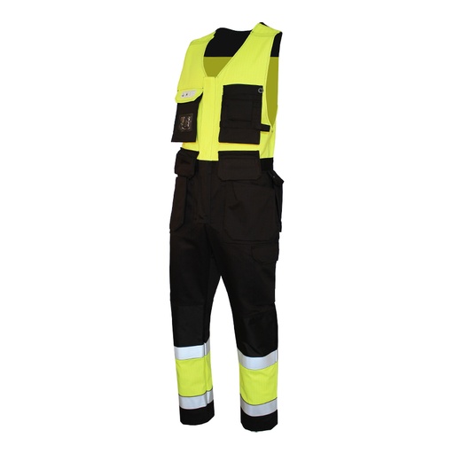 [17841] Overall with hanging pockets Hi-Vis Class 1