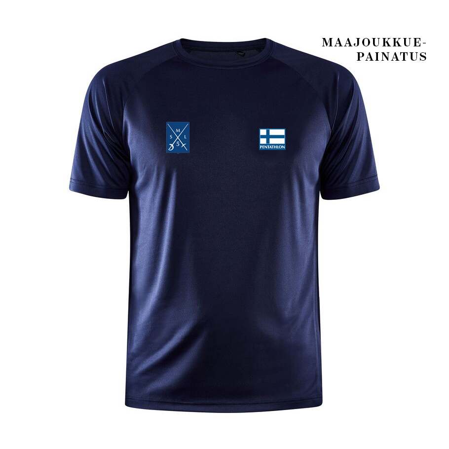 SM5L Pentathlon Miesten Training Tee Craft