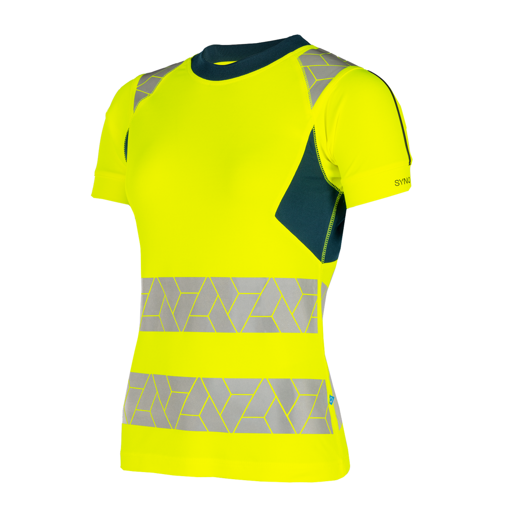 Naisten T-Paita Hi-Vis LK2 Risingstar SYNQ®