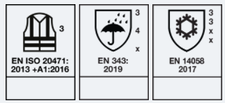 Talvimaihari Skollfield 4-1 Hi-Vis Sioen