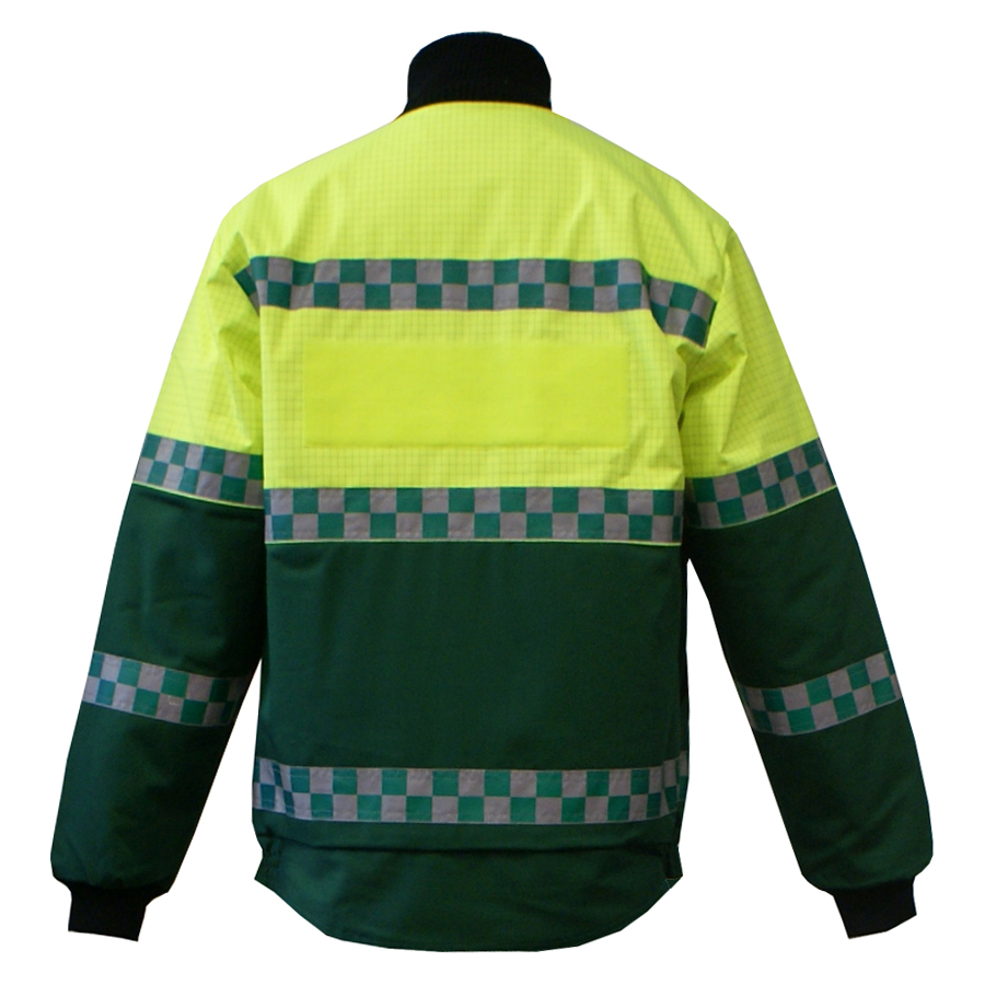 Fleecetakki Hi-Vis LK2 keltainen/vihreä