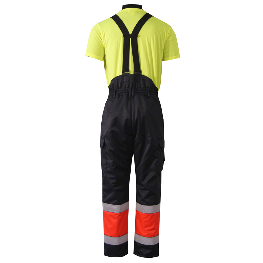 Talvihousut Hi-Vis LK1 korkea vyötärö punainen