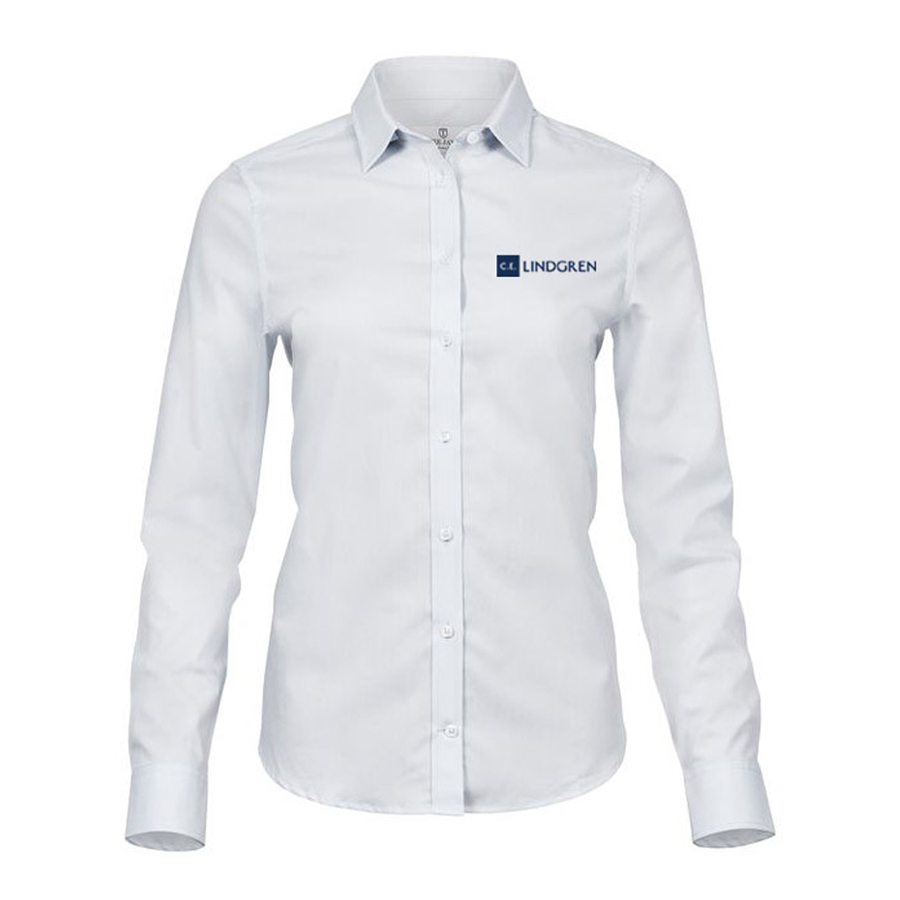 CE Ladies Collared Shirt embroidered