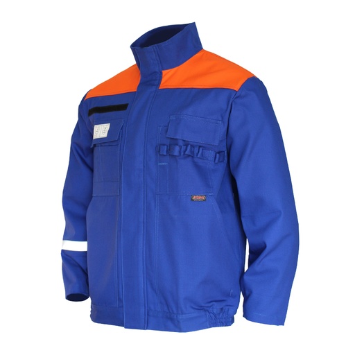 [4156019056] Jacket FR AST HIA5 blue/orange (L)
