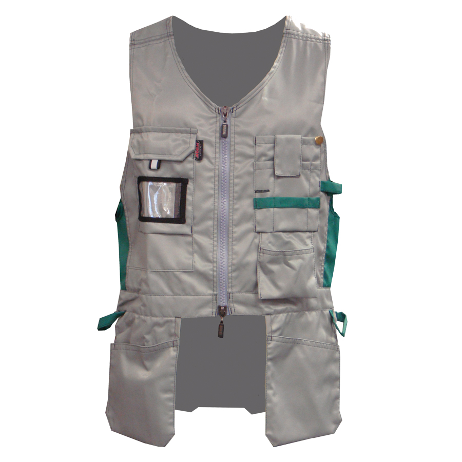 Vest with hanging pockets Basic