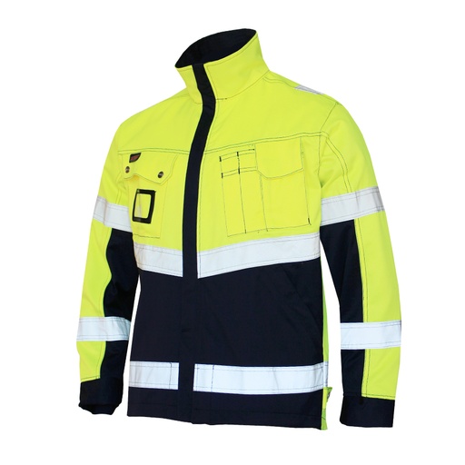 [4184375056] Jacket Hi-Vis Class 3 (L, yellow/black)
