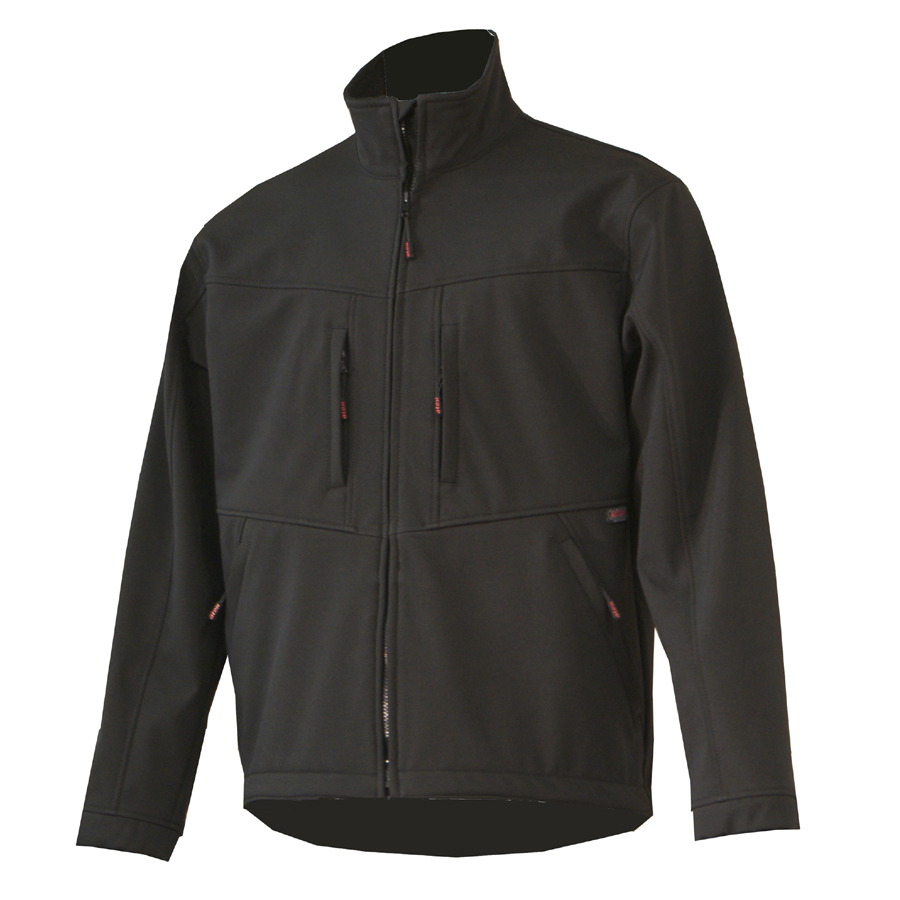 Softshell Takki musta