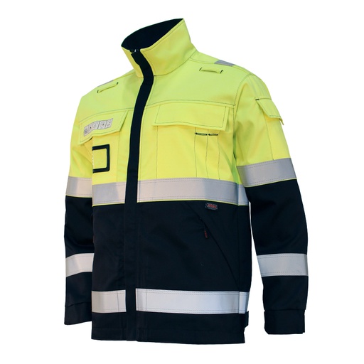 [4136273052] Jacket Multinorm CL2 (M, yellow/navy)
