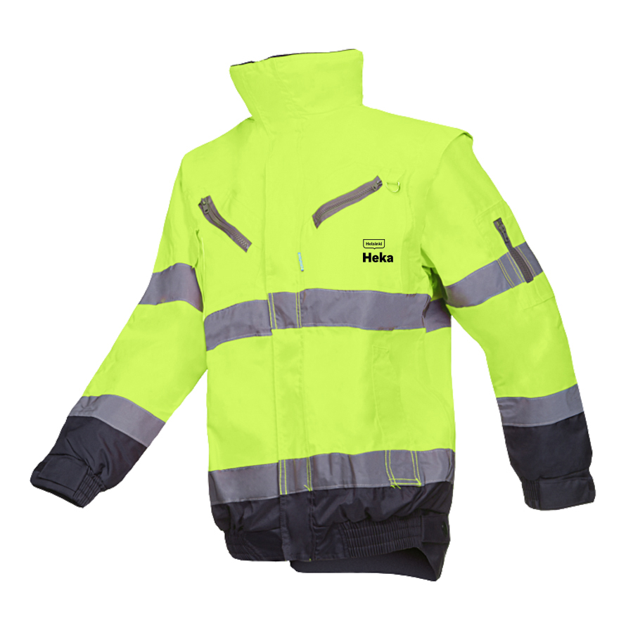 HEKA Winter Jacket Campbell Hi-Vis CL3 Sioen
