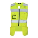 HEKA Vest with hanging pockets Hi-Vis CL2