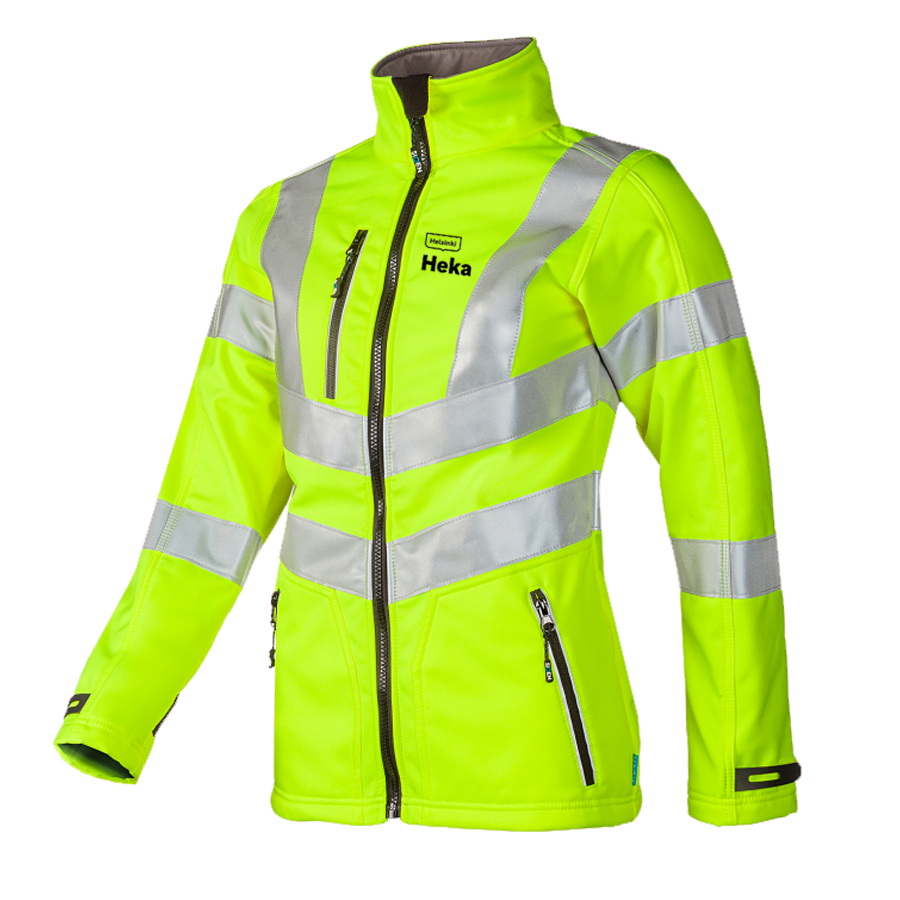 HEKA Ladies Softshell Jacket Jerica Hi-Vis CL3 Sioen