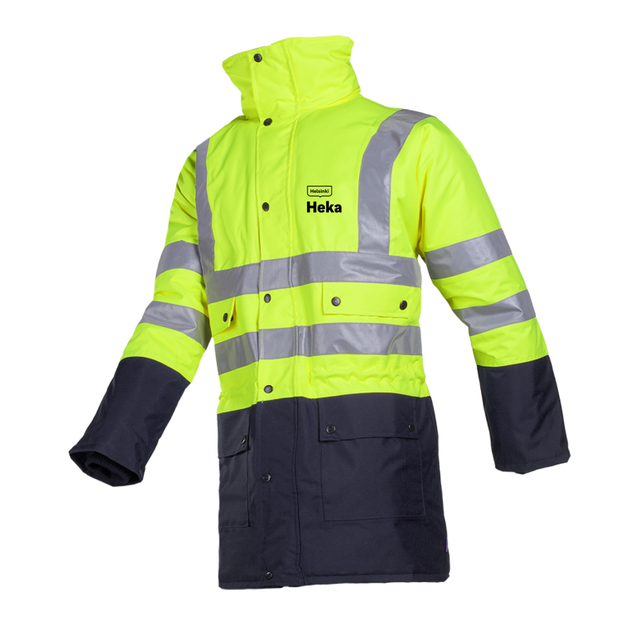 HEKA Talvisademaihari Stormflash Hi-Vis LK3 Sioen