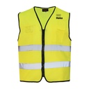 HEKA Vest Hi-Vis CL2 with zipper