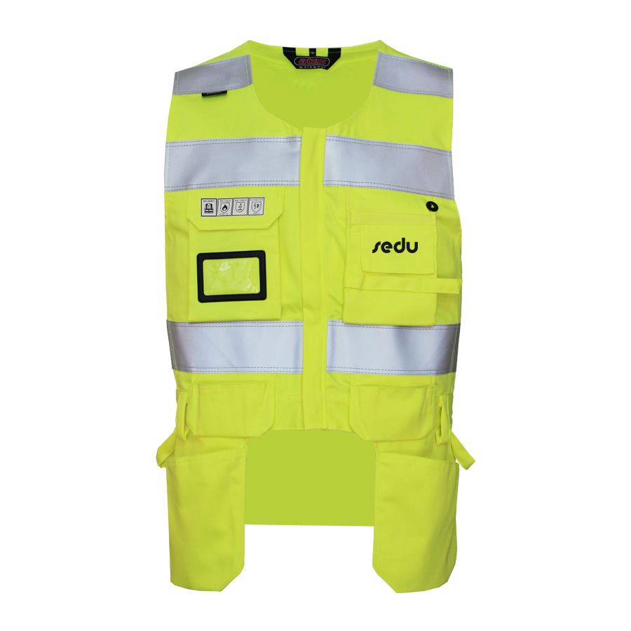 SEDU Vest with hanging pockets Multinorm CL2