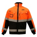 SEDU Winter Jacket Hi-Vis CL3 orange/black