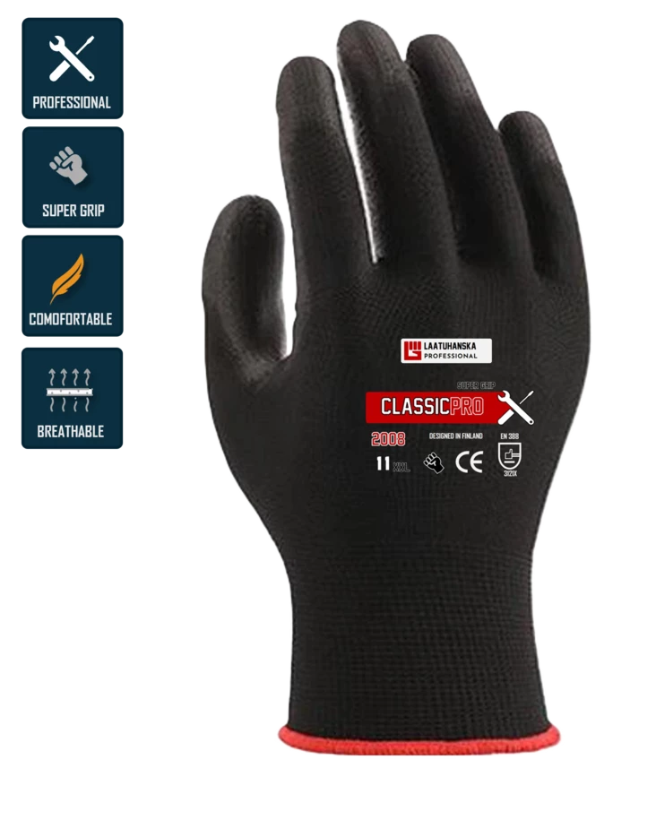 Installer's glove Polyurethane 2008
