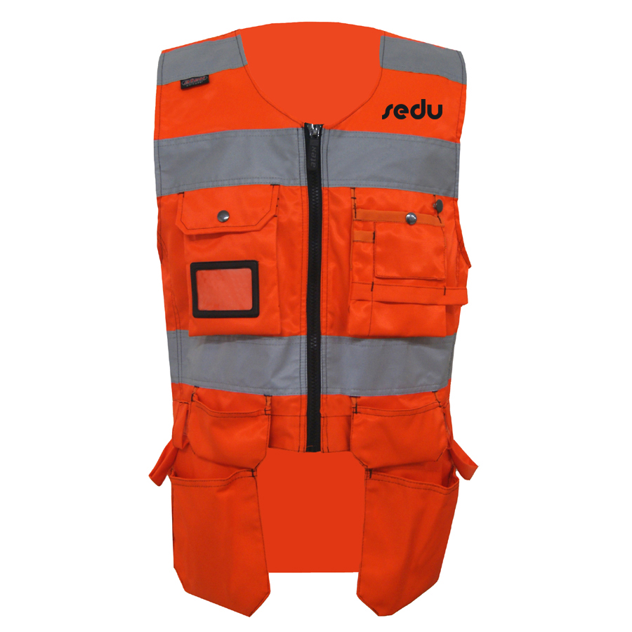 SEDU Riipputaskuliivi Hi-Vis LK2 oranssi