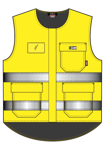 Quilted Vest HIA3L FR AST CL2 