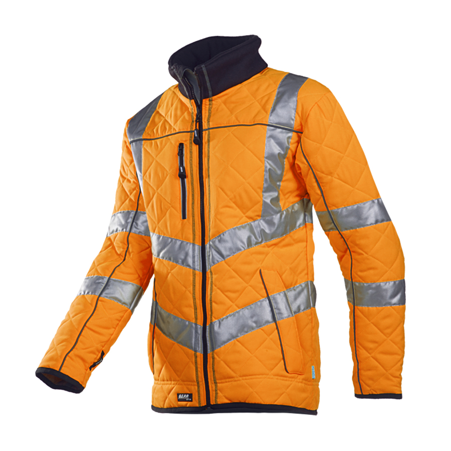 Topattu Takki fleecevuorella Castor Hi-Vis LK3 Sioen