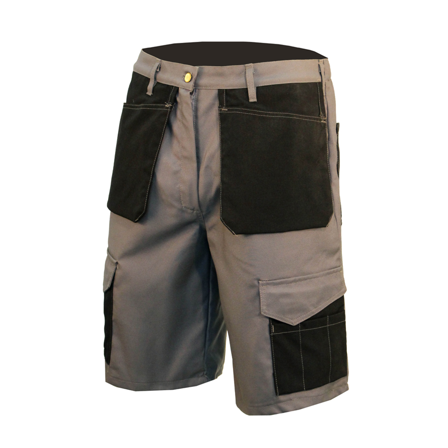 Shorts with hanging pockets