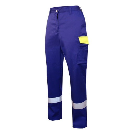 [32140N1734] Pants Supervisor Ladies  HIA11 (34, blue/yellow)