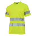 T-Paita Hi-Vis LK3 taskulla lyhythihainen