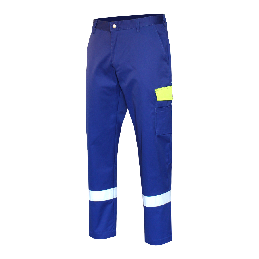 Trousers Supervisor  HIA11 blue/yellow