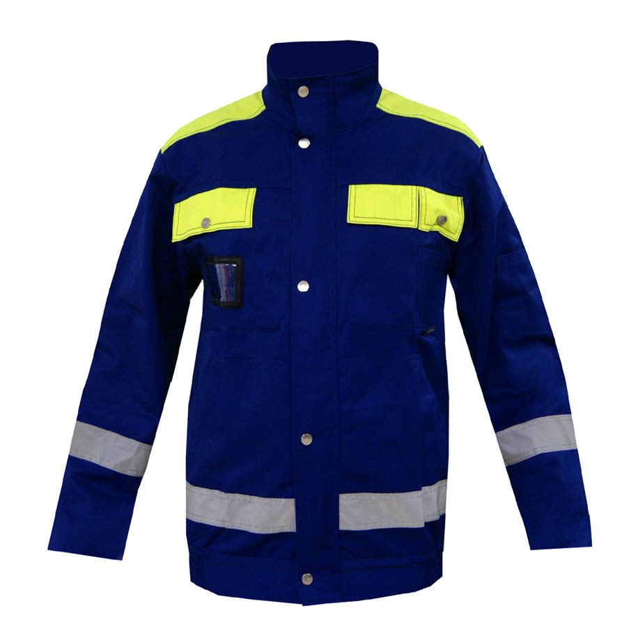 Jacket Supervisor HIA12 blue/yellow
