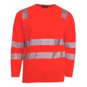 T-Shirt Hi-Vis Class 3 LSL red