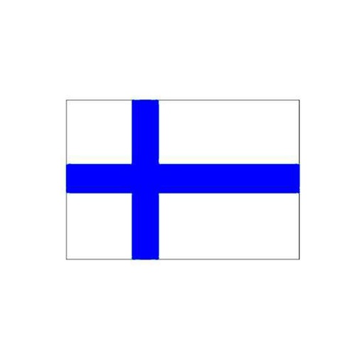 [0851018] Finland flag Embroidered 60*40mm