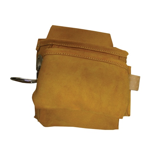 [9991401] Tool pocket with hammer loop leather