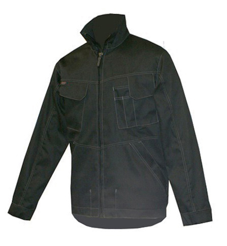 Jacket black with quilting