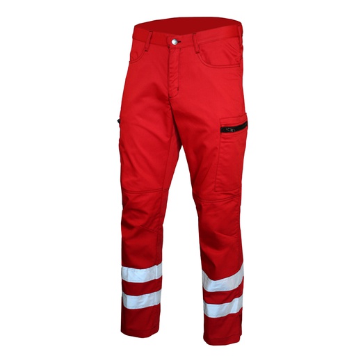 [32150] Sairaankuljettajan housut punainen