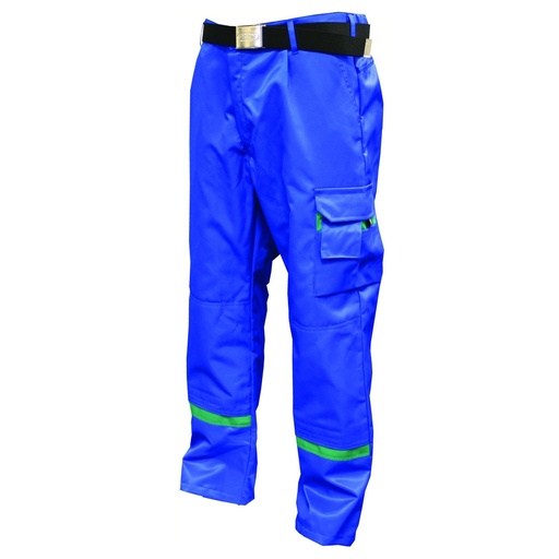 [P340146] Pants blue/green