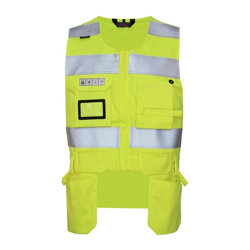 Vest with hanging pockets Multinorm Class 2