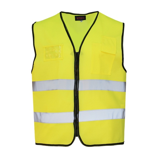 Huomioliivi Hi-Vis LK2 vetoketjulla