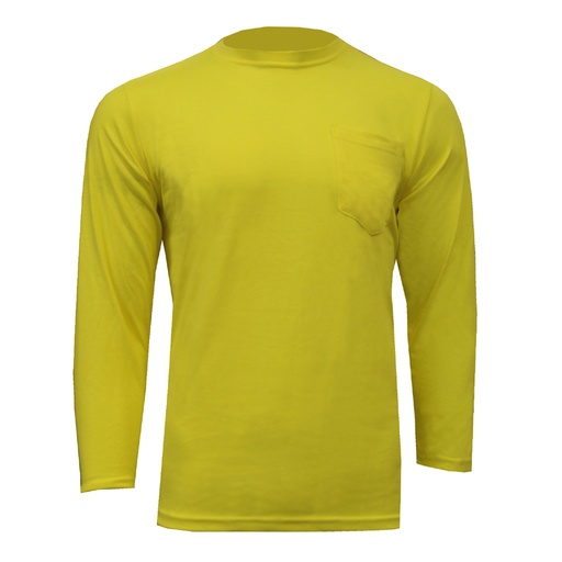 T-Shirt Hi-Vis pes/co LSL