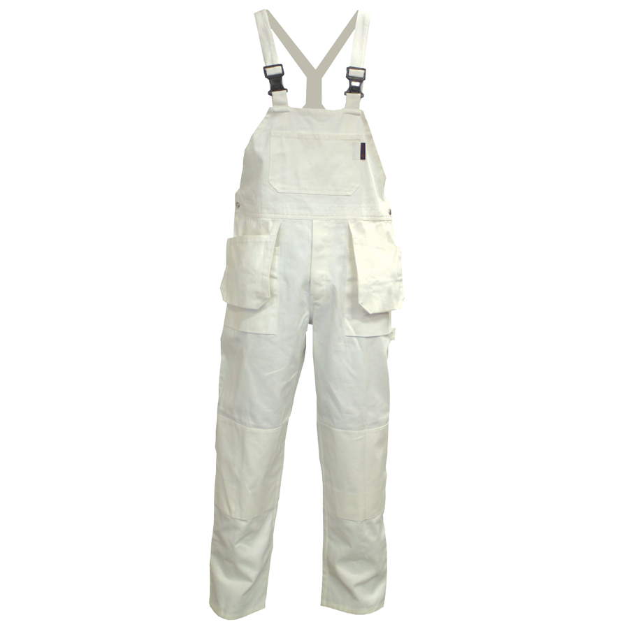 Bib overall PAINTERS white