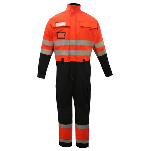 Coverall Multinorm Class 3 red/black