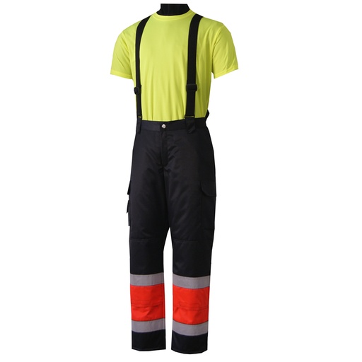 Winter Pants Hi-Vis Class 1 high waisted red